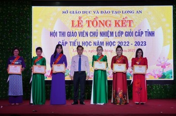 Long An có 120 giáo viên chủ nhiệm giỏi cấp tỉnh cấp tiểu học