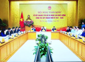 Tập trung đẩy nhanh tiến độ, nâng cao chất lượng công tác quy hoạch thời kỳ 2021-2030