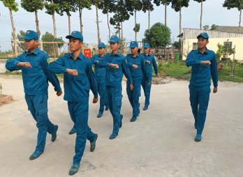 Tân Hưng: Sẵn sàng cho Hội thi Chốt chiến đấu dân quân thường trực biên giới đất liền