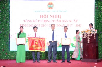 Hội Nông dân Việt Nam tỉnh Long An tổng kết 5 năm phong trào nông dân sản xuất kinh doanh giỏi