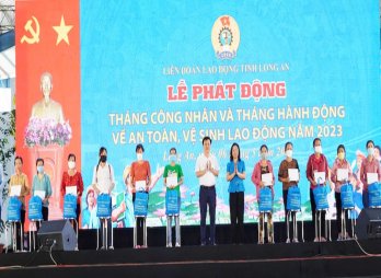 Phát động Tháng Công nhân gắn với Tháng hành động về An toàn, vệ sinh lao động năm 2023