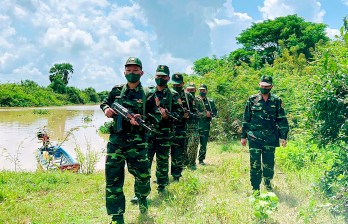 Đồn Biên phòng Sông Trăng lan tỏa việc học tập và làm theo gương Bác