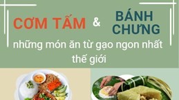 Cơm tấm, bánh chưng: Những món ăn từ gạo ngon nhất thế giới