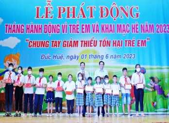 Phát động Tháng hành động Vì trẻ em và khai mạc hè năm 2023