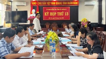 Bến Tre thi hành kỷ luật tổ chức Đảng, đảng viên vi phạm