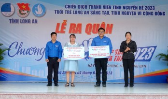 Ra quân chương trình ‘Tiếp sức mùa thi năm 2023’