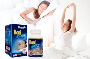 BoniSleep + - Giảm căng thẳng, ngủ thật ngon, giấc vẹn tròn, không còn mệt mỏi