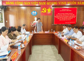 Tiếp tục quan tâm thực hiện có hiệu quả công tác tiếp dân, giải quyết khiếu nại, tố cáo