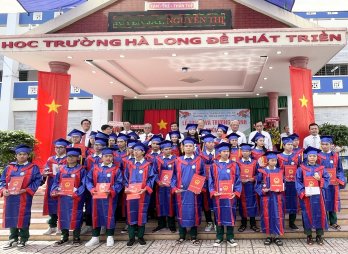 Trường TH, THCS&THPT Hà Long tổ chức Lễ tri ân và trưởng thành cho học sinh Khối 12