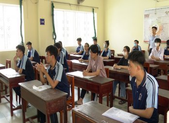 Trên 15.600 thí sinh Long An làm thủ tục dự thi