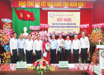 Ngân hàng Nhà nước chi nhánh tỉnh Long An có tân nữ Giám đốc Lê Thị Mỹ Hiền