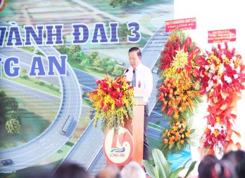 Groundbreaking ceremony for Ring Road 3 project of Ho Chi Minh City, section through Long An province