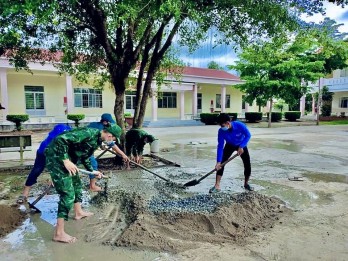 Đồn Biên phòng Bình Thạnh đồng hành cùng địa phương phát triển kinh tế - xã hội