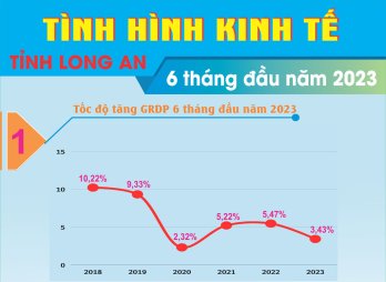 Long An: Tình hình kinh tế 6 tháng đầu năm 2023