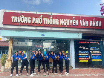 Cựu học sinh Trường THCS và THPT Nguyễn Văn Rành trúng tuyển du học