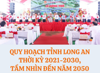 Quy hoạch tỉnh Long An thời kỳ 2021-2030, tầm nhìn đến năm 2050