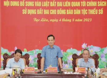 Phó Thủ tướng Chính phủ - Trần Lưu Quang làm việc trực tuyến với các địa phương vùng ĐBSCL về thực hiện các chương trình mục tiêu quốc gia