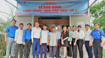 Tỉnh Đoàn Long An bàn giao Nhà tình bạn cho đoàn viên