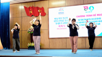 Closing ceremony of Long An and Chungcheongnam's youth cultural exchange