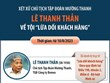 Xét xử Chủ tịch Tập đoàn Mường Thanh Lê Thanh Thản