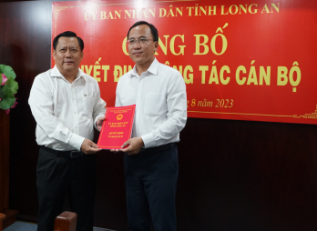 Ông Trần Bá Phước được bổ nhiệm Giám đốc Ban Quản lý dự án Đầu tư xây dựng các công trình dân dụng và công nghiệp tỉnh