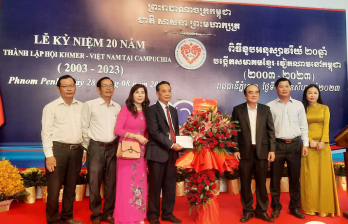 Long An attends the 20th Anniversary of the Khmer - Vietnam Association