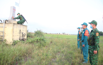 Bảo vệ vững chắc chủ quyền lãnh thổ, an ninh biên giới