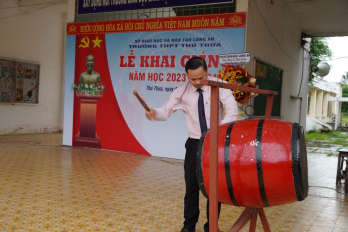 Trường THPT Thủ Thừa khai giảng năm học 2023-2024