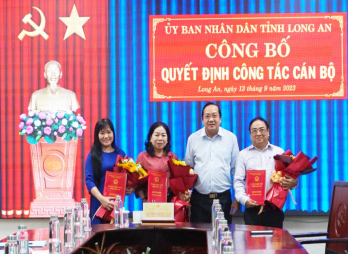 Bà Nguyễn Thị Thùy Dung được bổ nhiệm giữ chức vụ Phó Giám đốc Đài Phát thanh và Truyền hình Long An