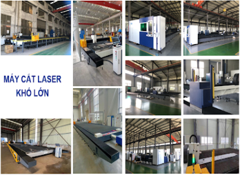 Máy cắt laser khổ lớn - giải pháp tối ưu cho ngành kết cấu thép