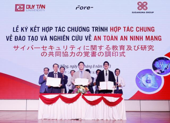 40 sinh viên Đại Học Duy Tân được trả 400 - 800 USD/tháng qua hợp tác với Fore