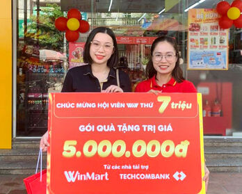 Cán mốc 7 triệu Hội viên WIN, WinMart tưng bừng ưu đãi