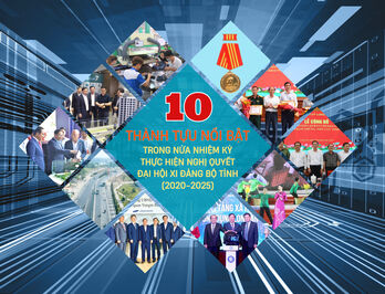 10 thành tựu nổi bật trong nửa nhiệm kỳ thực hiện Nghị quyết Đại hội XI Đảng bộ tỉnh (2020-2025)