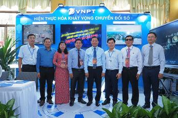 VNPT Long An triển khai cấp chữ ký số cá nhân miễn phí cho người dân tại triển lãm, trưng bày giới thiệu các giải pháp, sản phẩm về chuyển đổi số