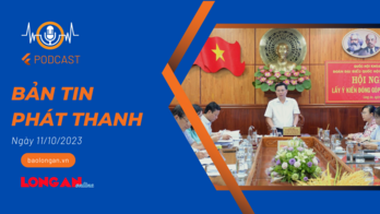 Bản tin phát thanh ngày 11/10/2023