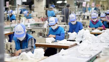 Garment export turnover sees increase again