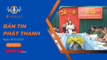 Bản tin phát thanh ngày 18/10/2023