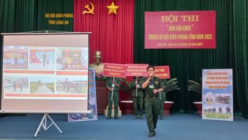 Bộ đội Biên phòng tỉnh tổ chức Hội thi 'Dân vận khéo' năm 2023
