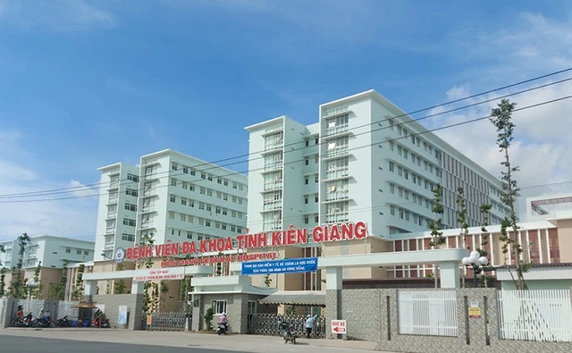 Bệnh viện đa khoa tỉnh Kiên Giang, nơi phẫu thuật cho nữ sinh