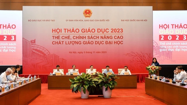 Chủ đề của hội thảo Giáo dục 2023 là 