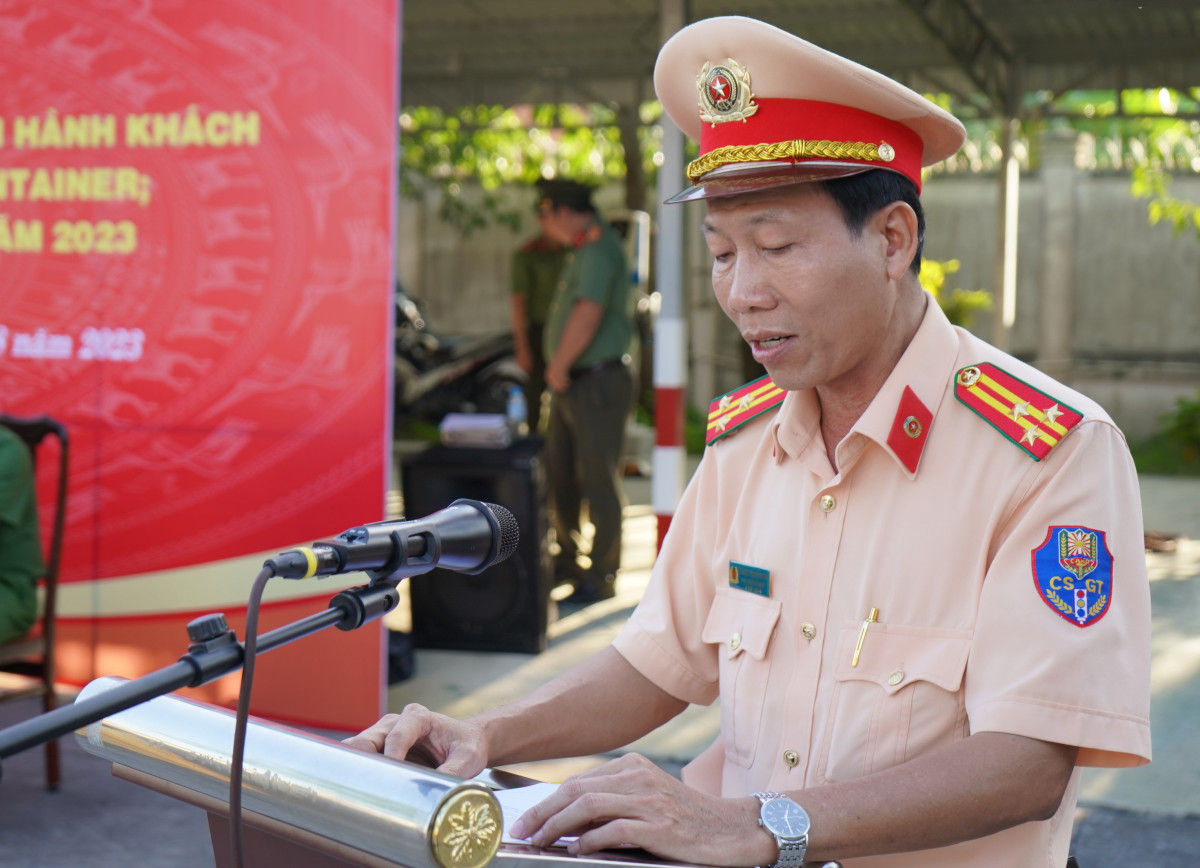 Thượng tá Tăng Thanh Ngân - Phó Trưởng Phòng Cảnh sát giao thông, Công an tỉnh