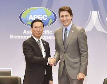 Chủ tịch nước Võ Văn Thưởng gặp Thủ tướng Canada và Quốc vương Brunei