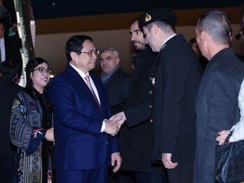 PM Pham Minh Chinh arrives in Ankara, starting official visit to Türkiye