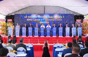 Inauguration ceremony of modern NECS cold storage system in Long An