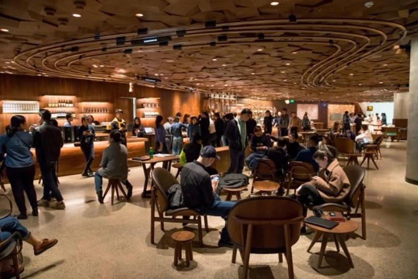 Một quán cà phê của Starbucks. (Nguồn: Starbucks)