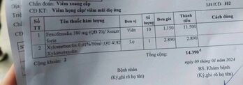 Khám bảo hiểm y tế, sau gần 4 giờ chờ lấy số, xếp sổ, khám, tôi được nhận thuốc giá hơn 14.000 đồng