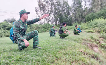 Xây dựng thế trận biên phòng toàn dân vững chắc