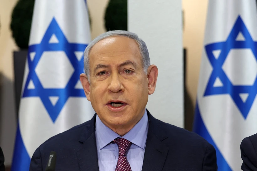 Thủ tướng Israel Benjamin Netanyahu. (Ảnh: AFP/TTXVN)