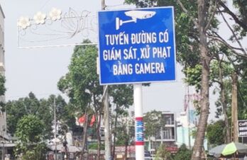 TP.Tân An xử phạt vi phạm giao thông gần 512 triệu đồng qua hệ thống camera giám sát