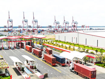 Long An supports businesses exporting and importing through Long An International Port